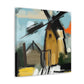 Windmill of abstraction - Canvas