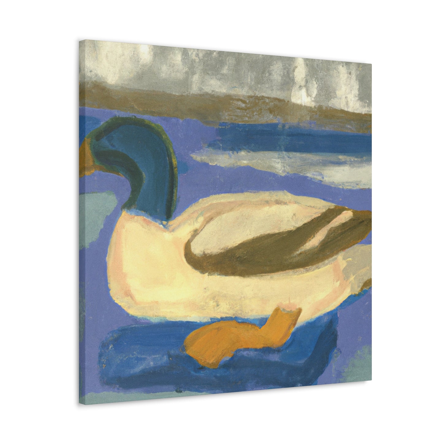 "Mallard Duck Expressionism" - Canvas