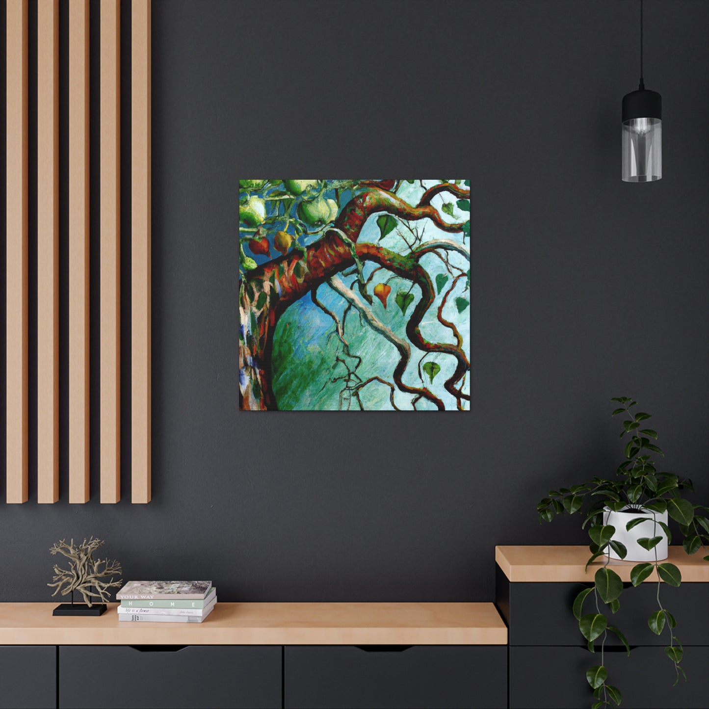 "Apple Tree Blossoms Abound" - Canvas