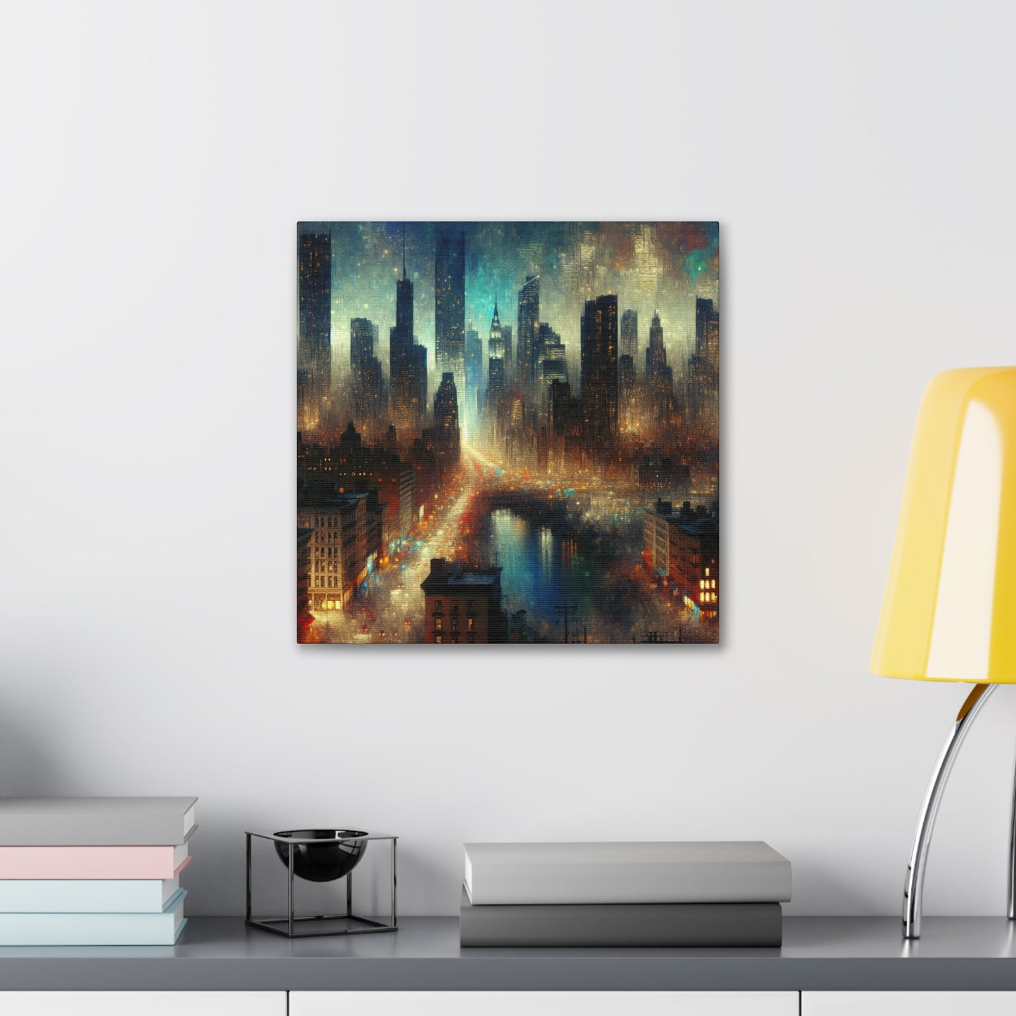 "Midnight Renaissance Melodies" - Canvas