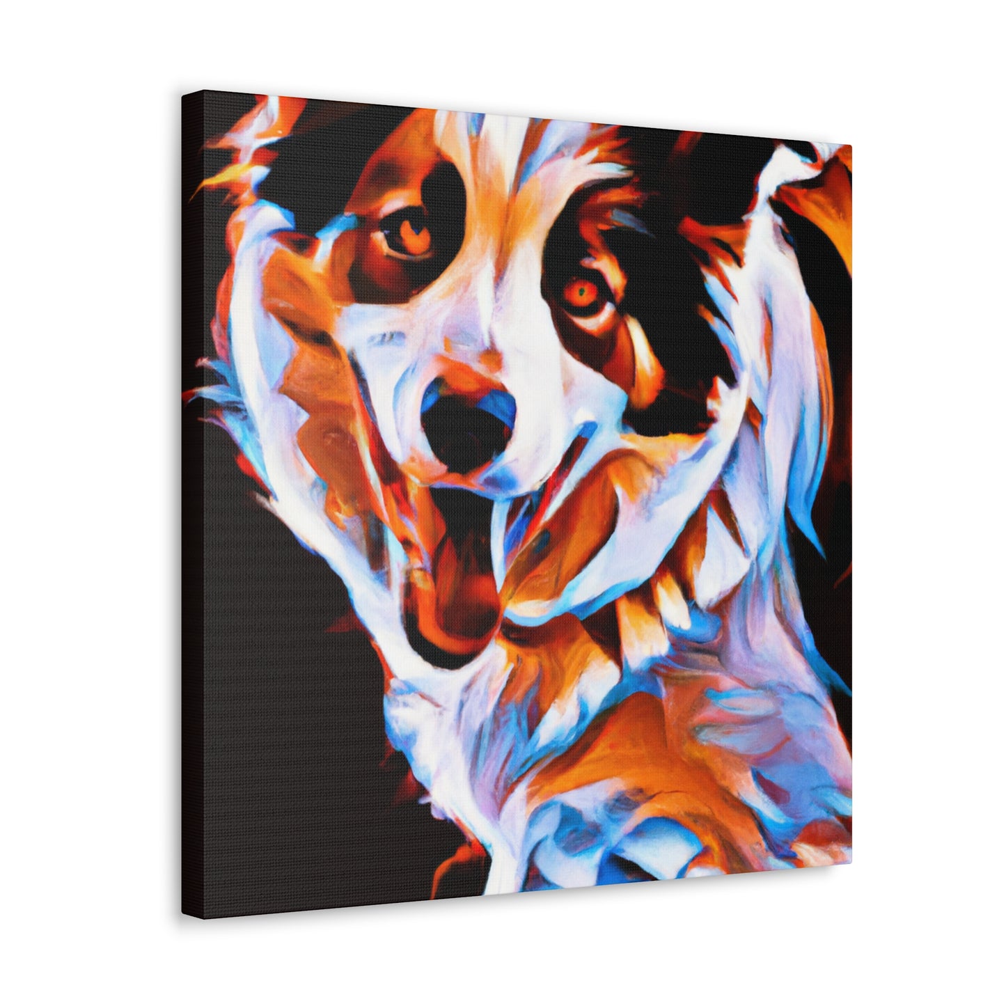 Border CollieÉlan Vital - Canvas