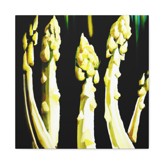 Asparagus in Neoclassicism - Canvas