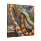 Corn Snake Impressionism - Canvas