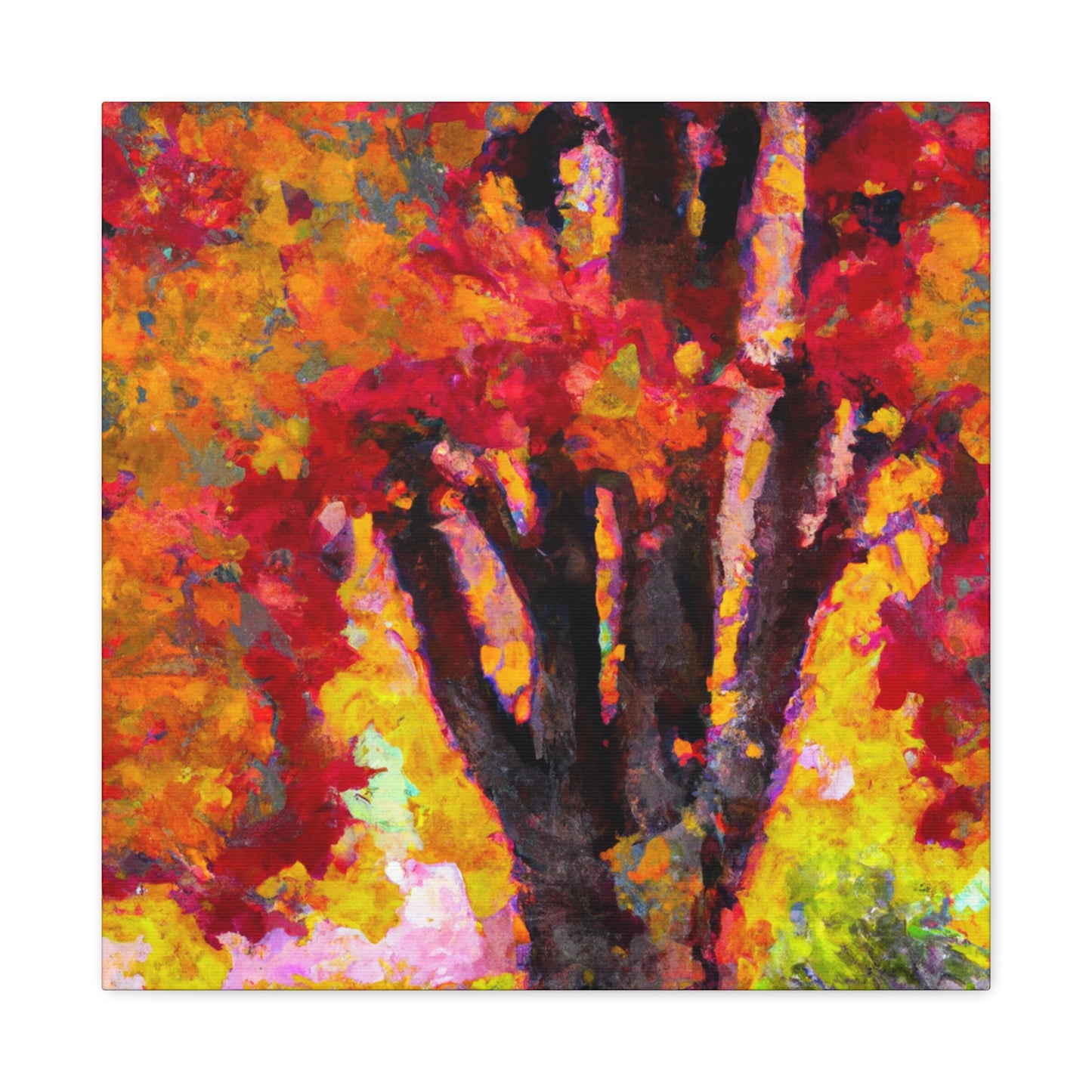 "Maple Tree Abstractions" - Canvas