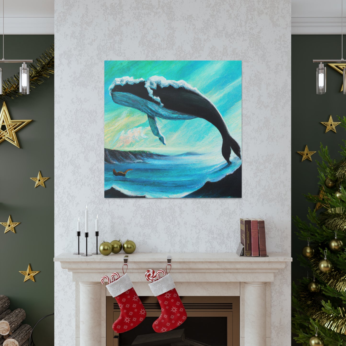 Whale in a Dream - Canvas