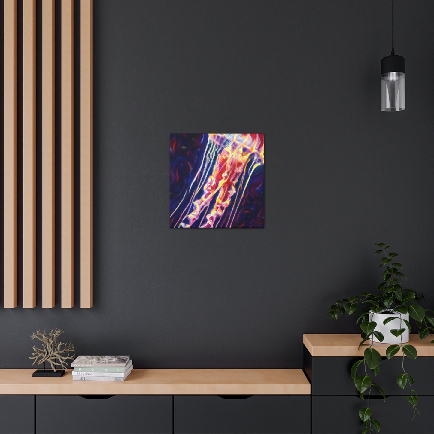 Jellyfish in Dreamland - Canvas