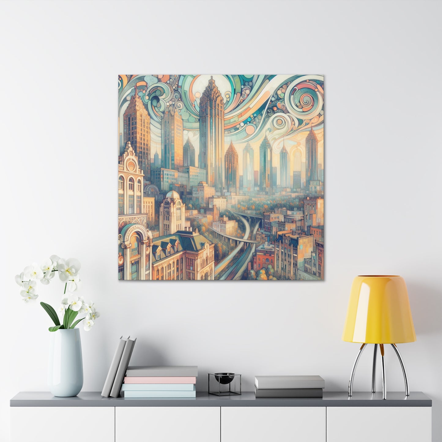 "Enchanting Atlanta Dreams" - Canvas