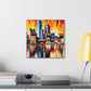 Harbor City Hues - Canvas