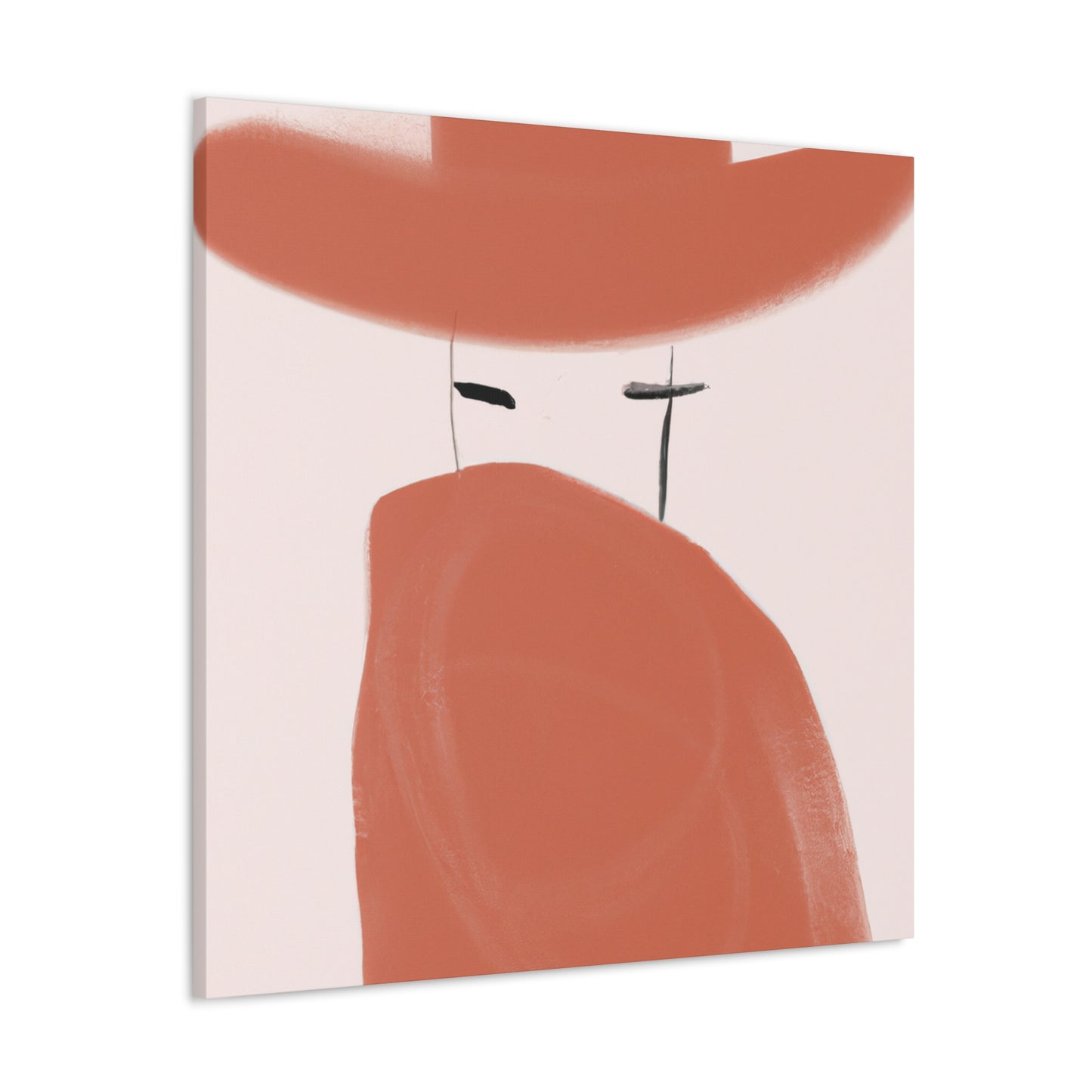 "Cowboy Hat Expressionism" - Canvas