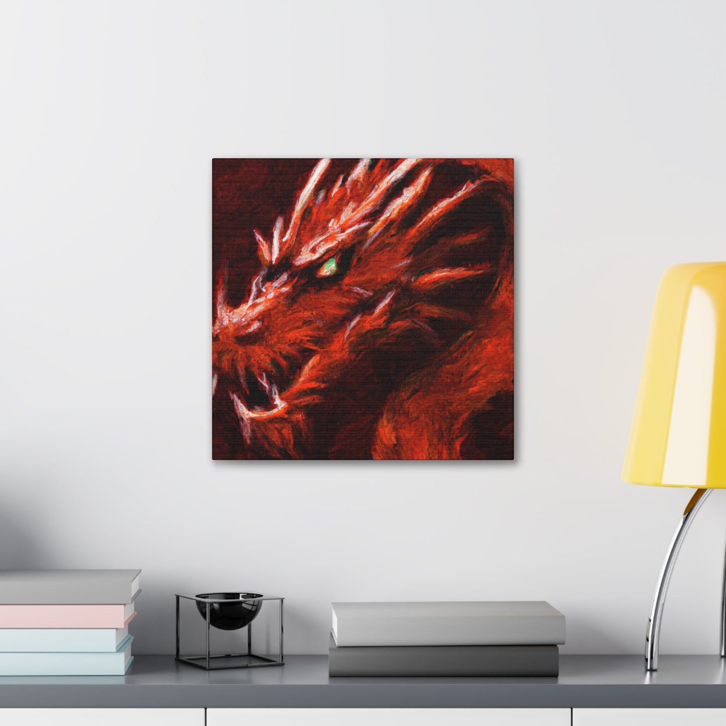 "Dragon's Majestic Majesty" - Canvas