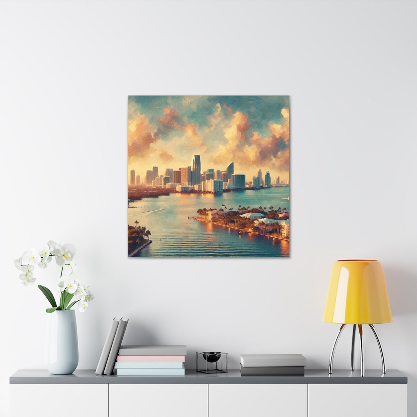 Vibrant Miami Horizon - Canvas