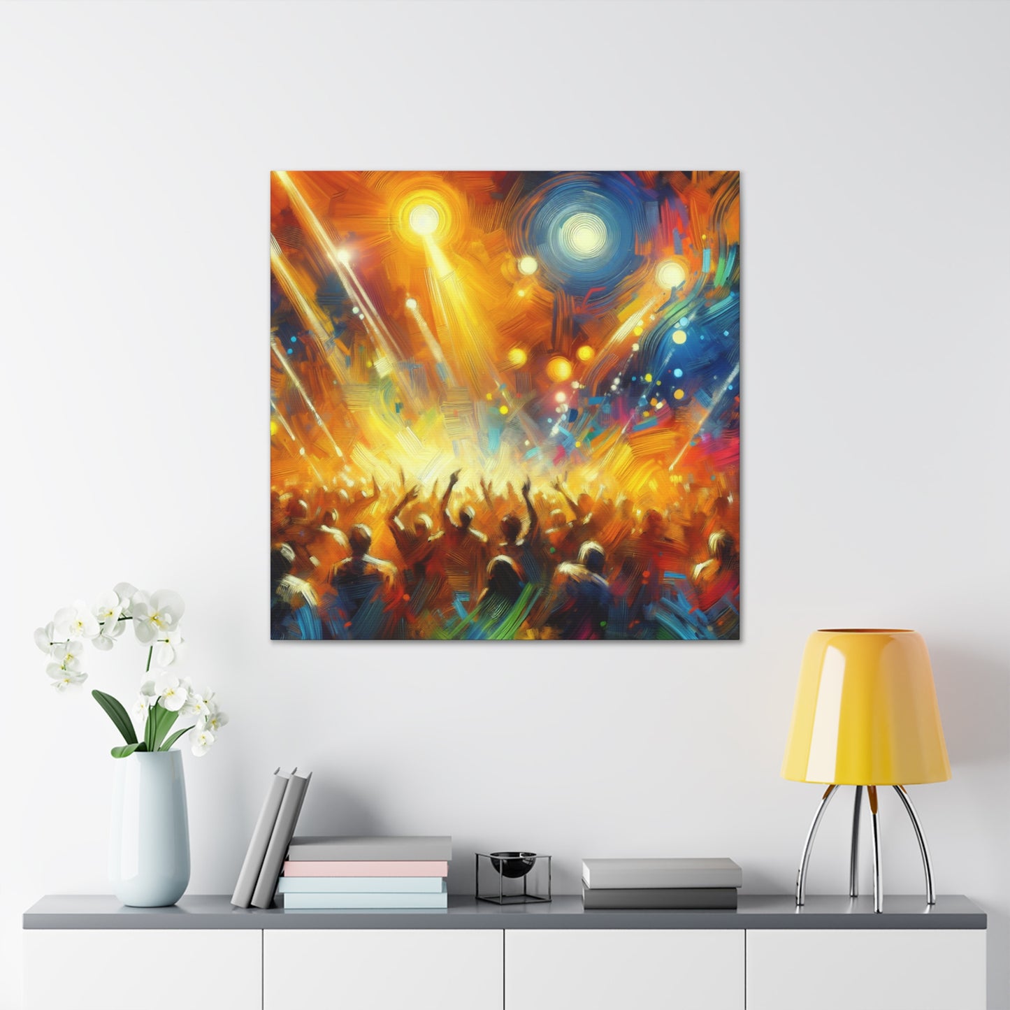 Euphoric Spectrum Unleashed - Canvas