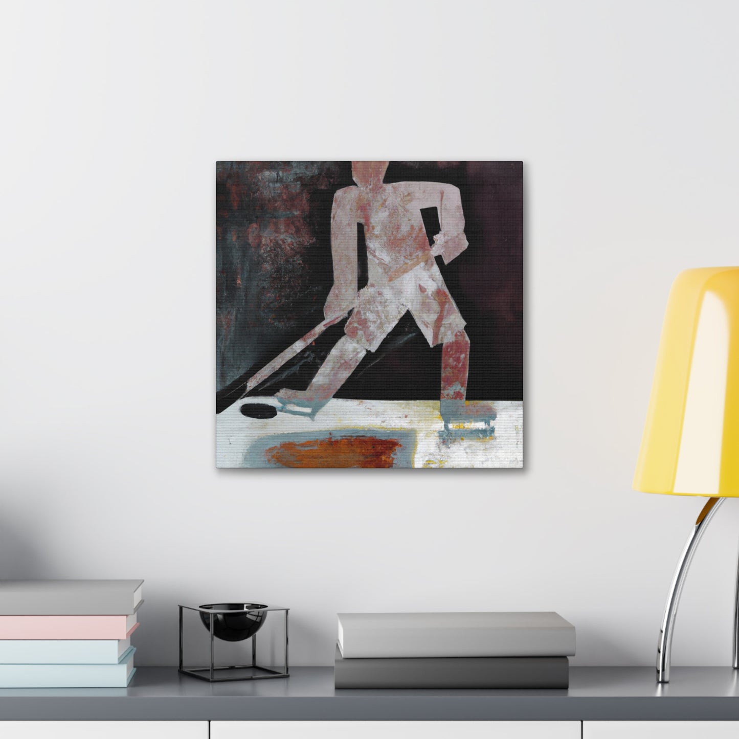 Hockey on Canvas - Canvas