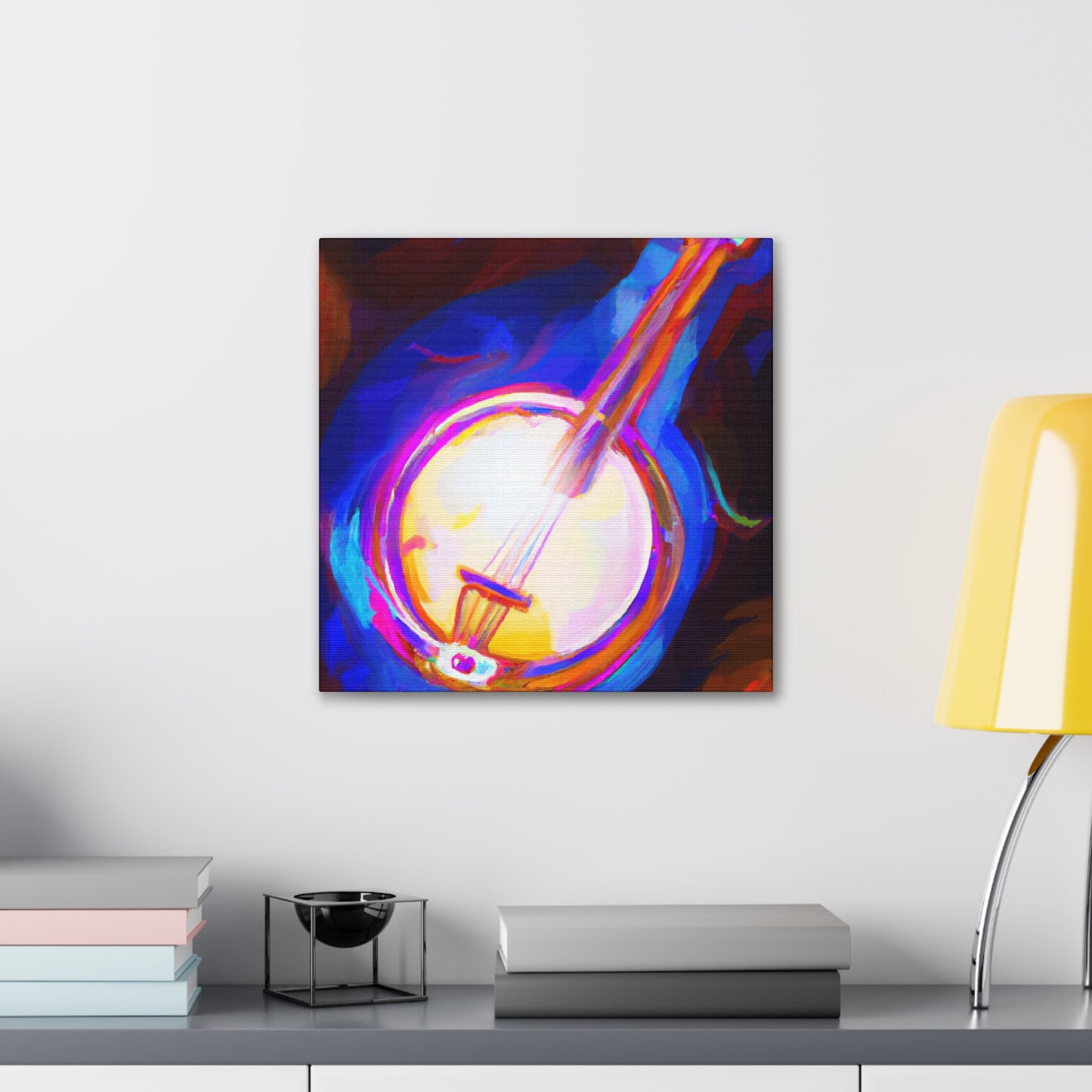 Banjo Echoes Harmony - Canvas