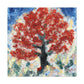 "Oak Tree Impressionism. - Canvas