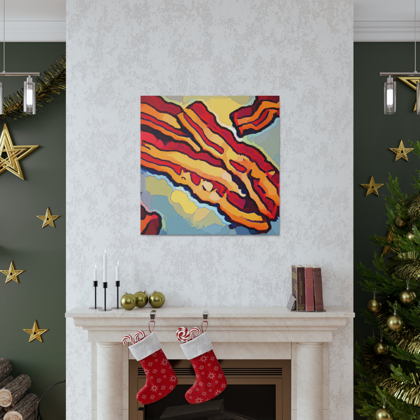 "Bacon in Pop Art" - Canvas