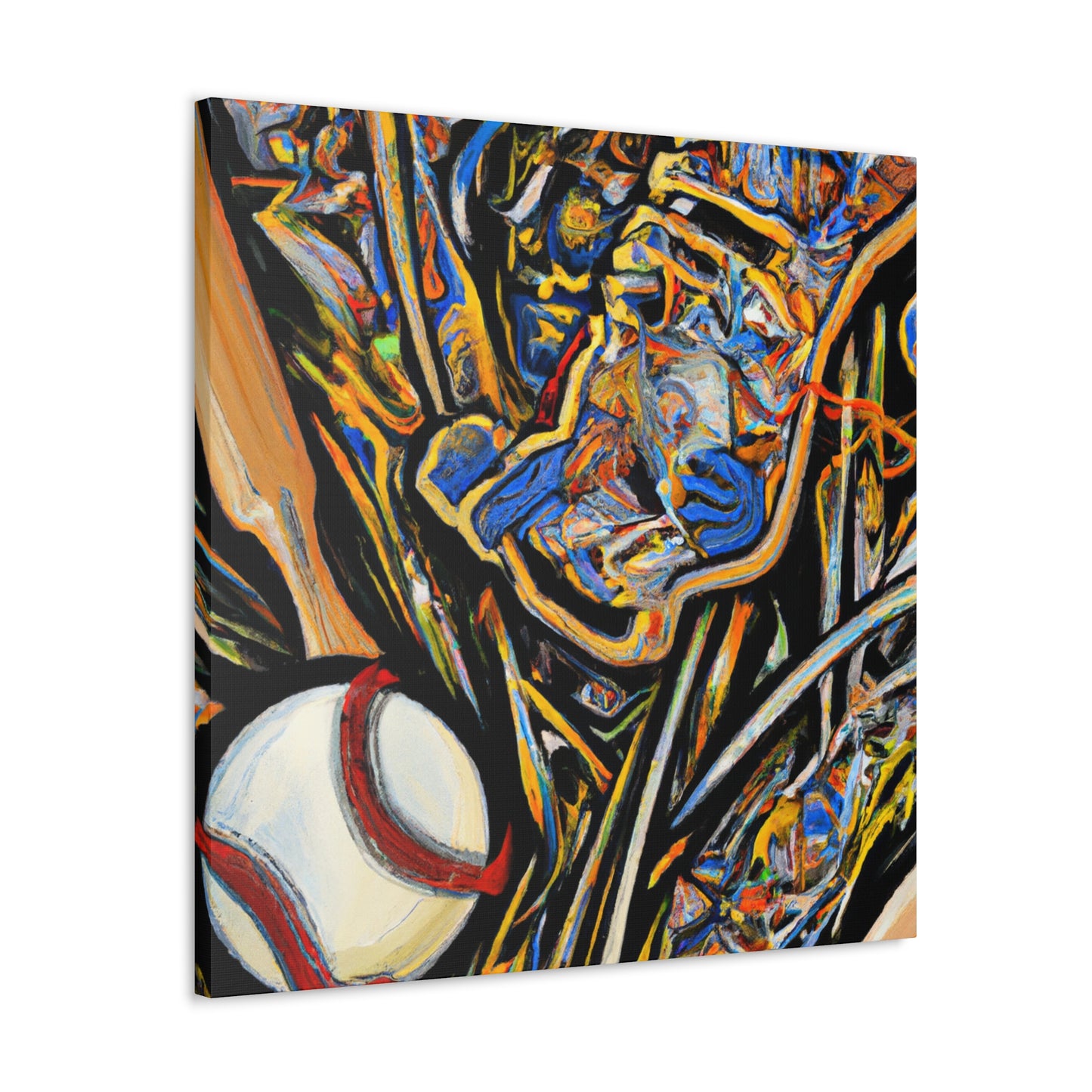 "Baseball in a Dream" - Canvas