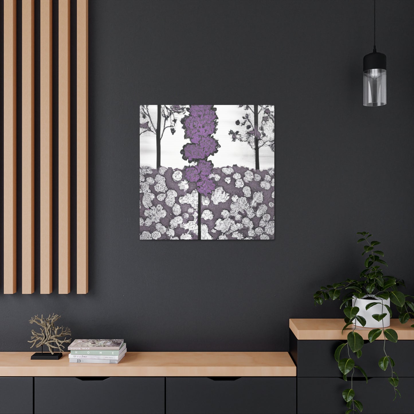 "Lilac in Surrealism" - Canvas