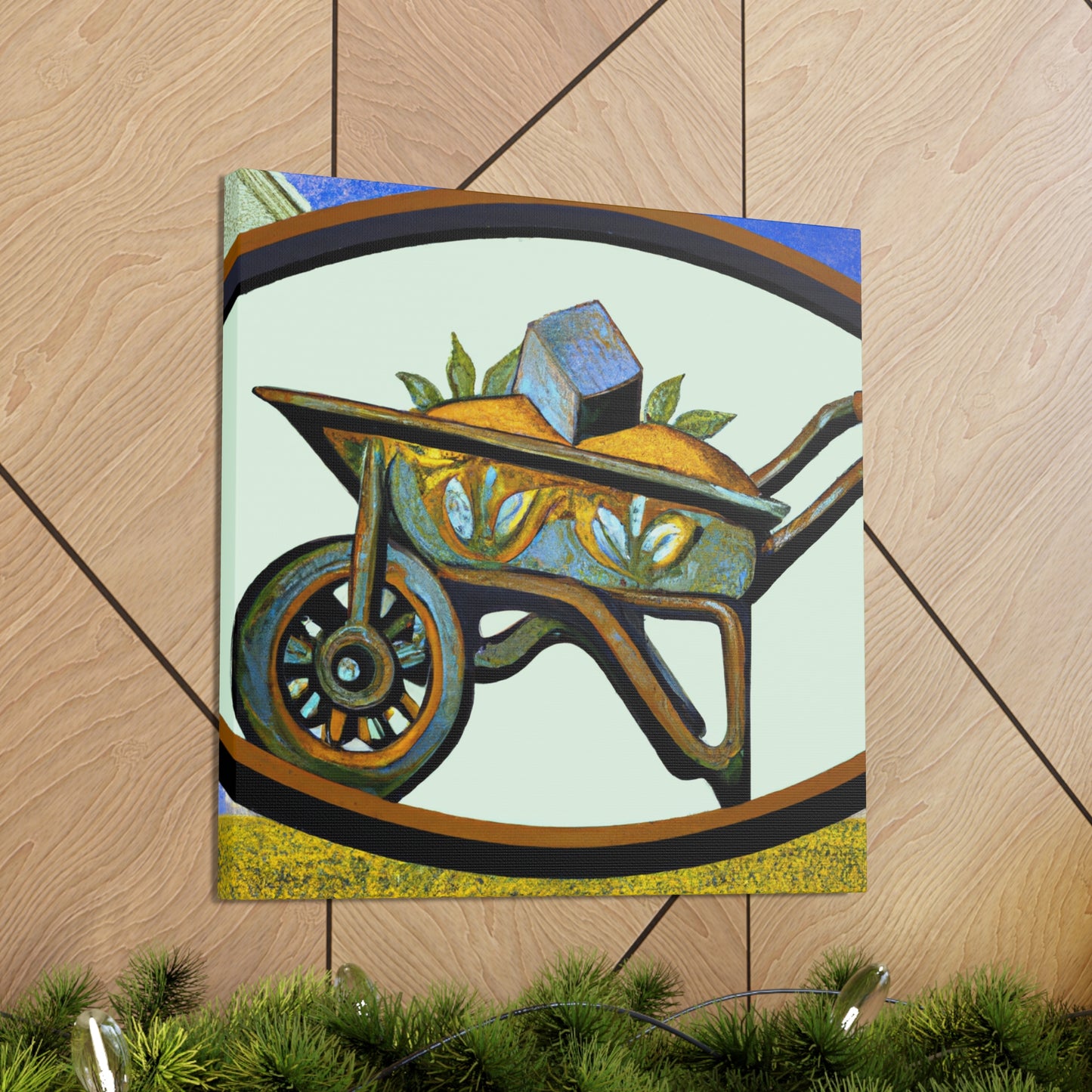 Wheelbarrow of Grandeur - Canvas