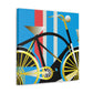 Bicycling Through Deco - Canvas