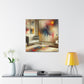 Vibrant Harmony: Dynamic Abstraction - Canvas