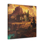 Western Landscape Splendor - Canvas