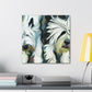 "Old English Sheepdog Dreaming" - Canvas