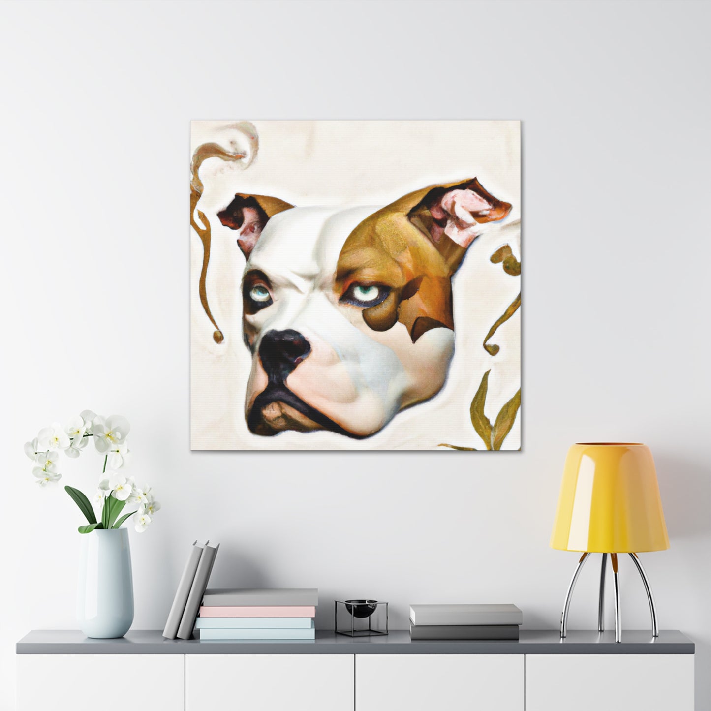 "American Bulldog Splendor" - Canvas