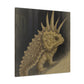 Horned Lizard Graffiti - Canvas