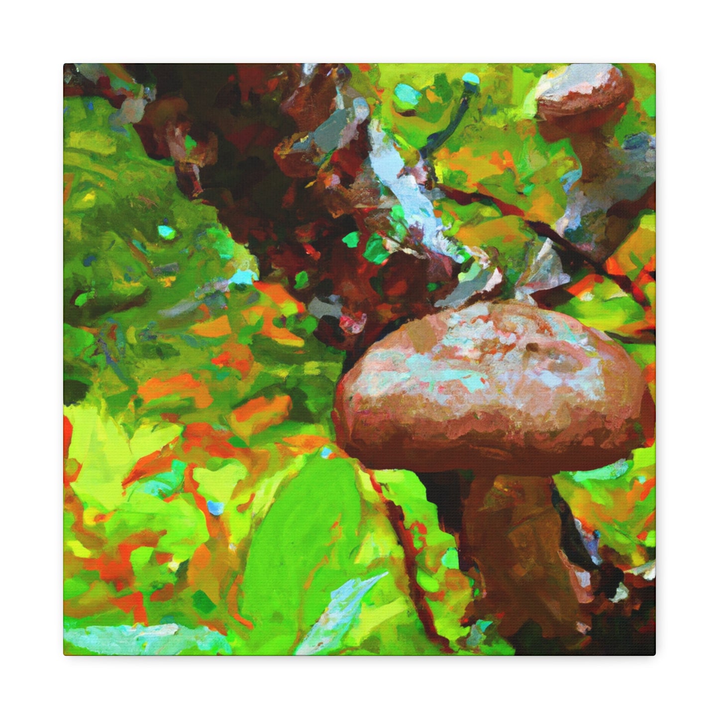 Shiitake Impressionism - Canvas