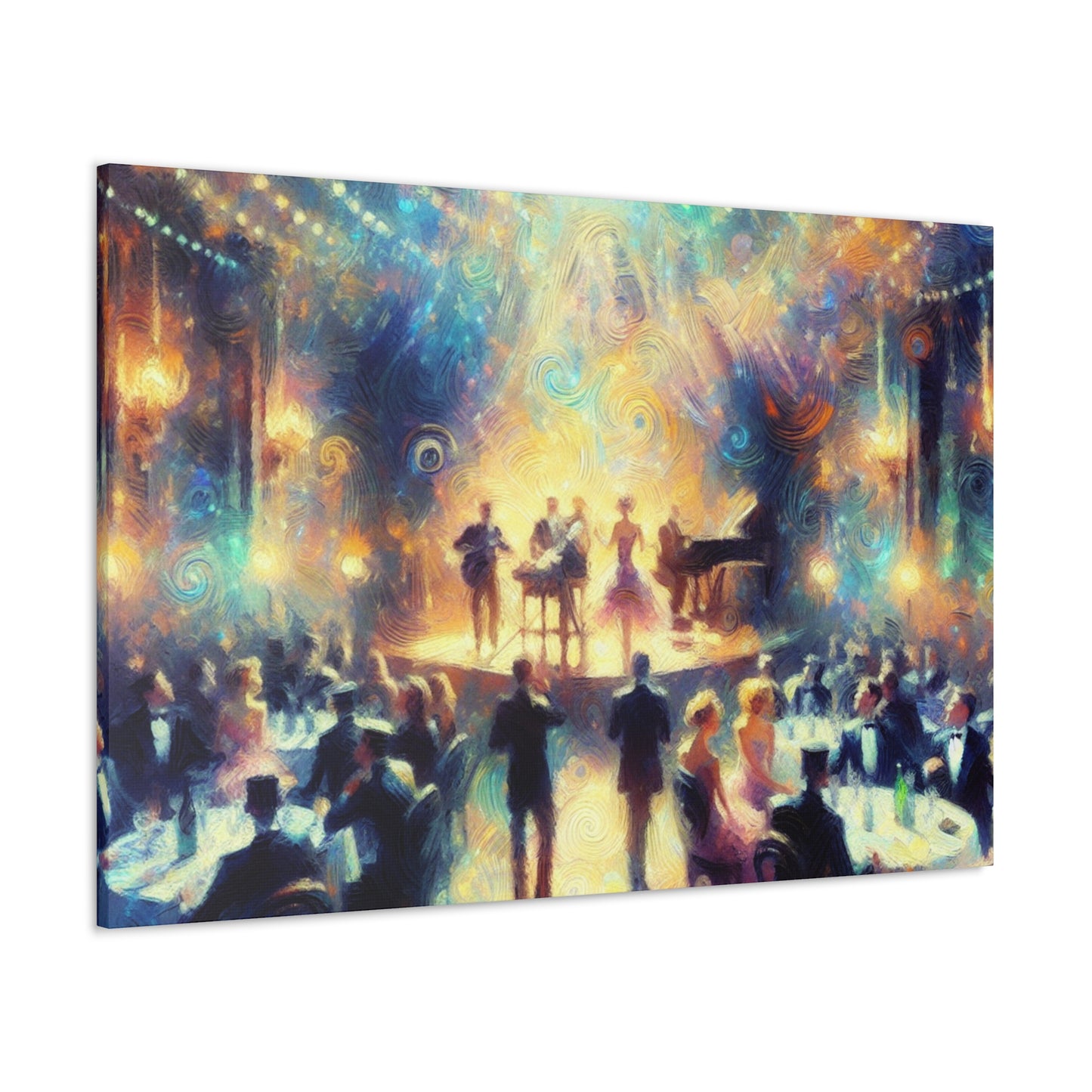 Whimsical Cabaret Escapades - Canvas