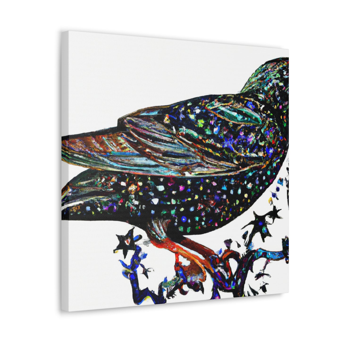 European Starling Splendor - Canvas