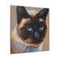 Siamese in Hyperrealism - Canvas