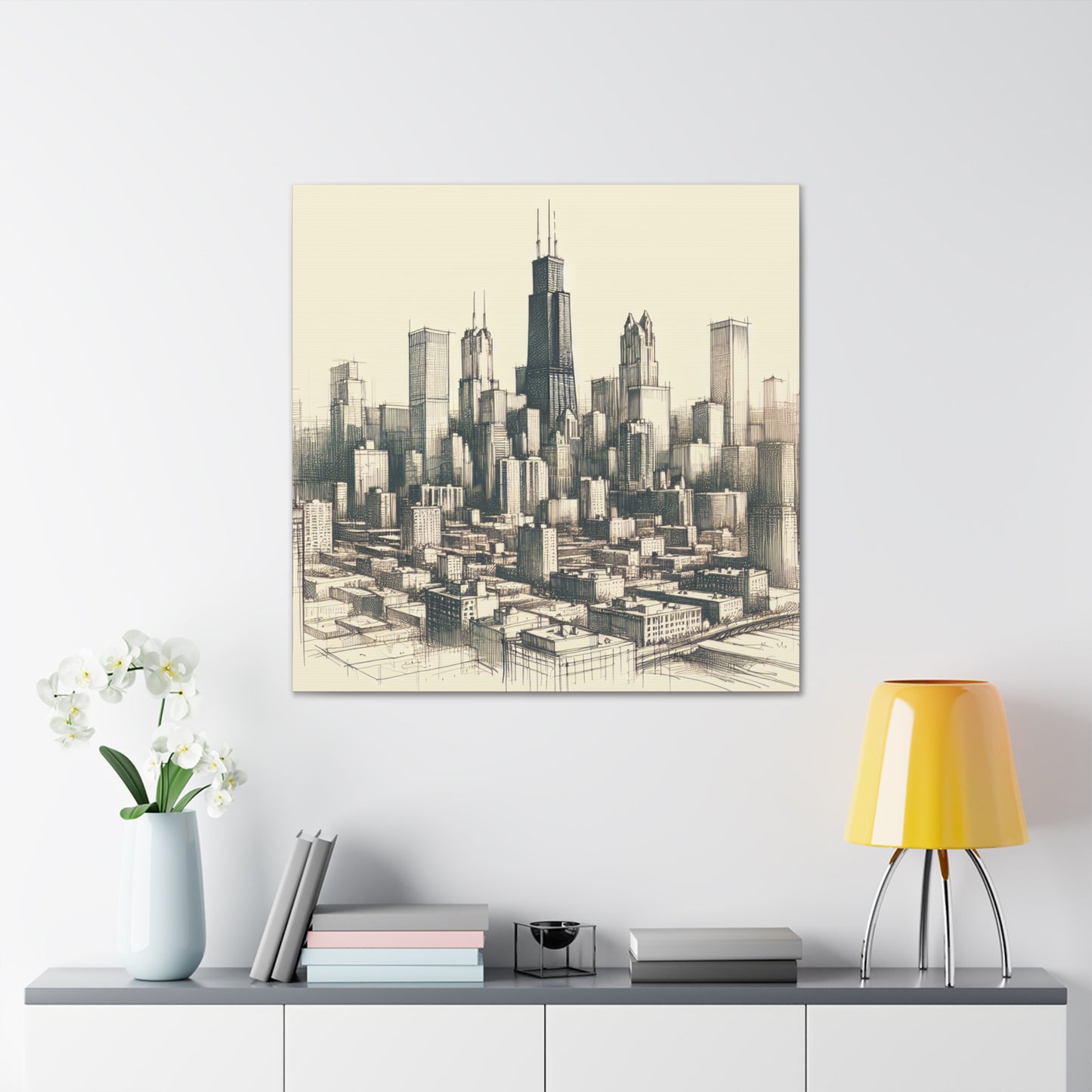 "City of Windscapes" - Canvas