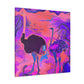 Ostrich in Dreamland - Canvas