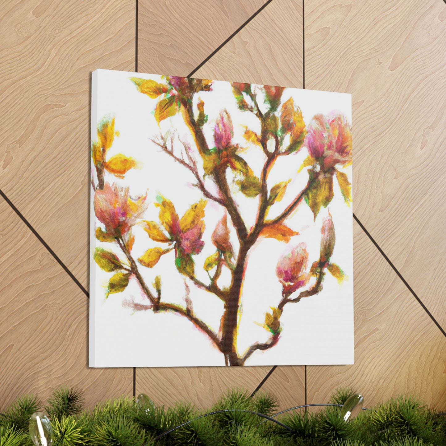 Magnolia Tree Splendor - Canvas