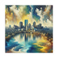 Golden Sacramento Elegance - Canvas