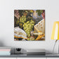 Cheese and Grapes Abound - Canvas