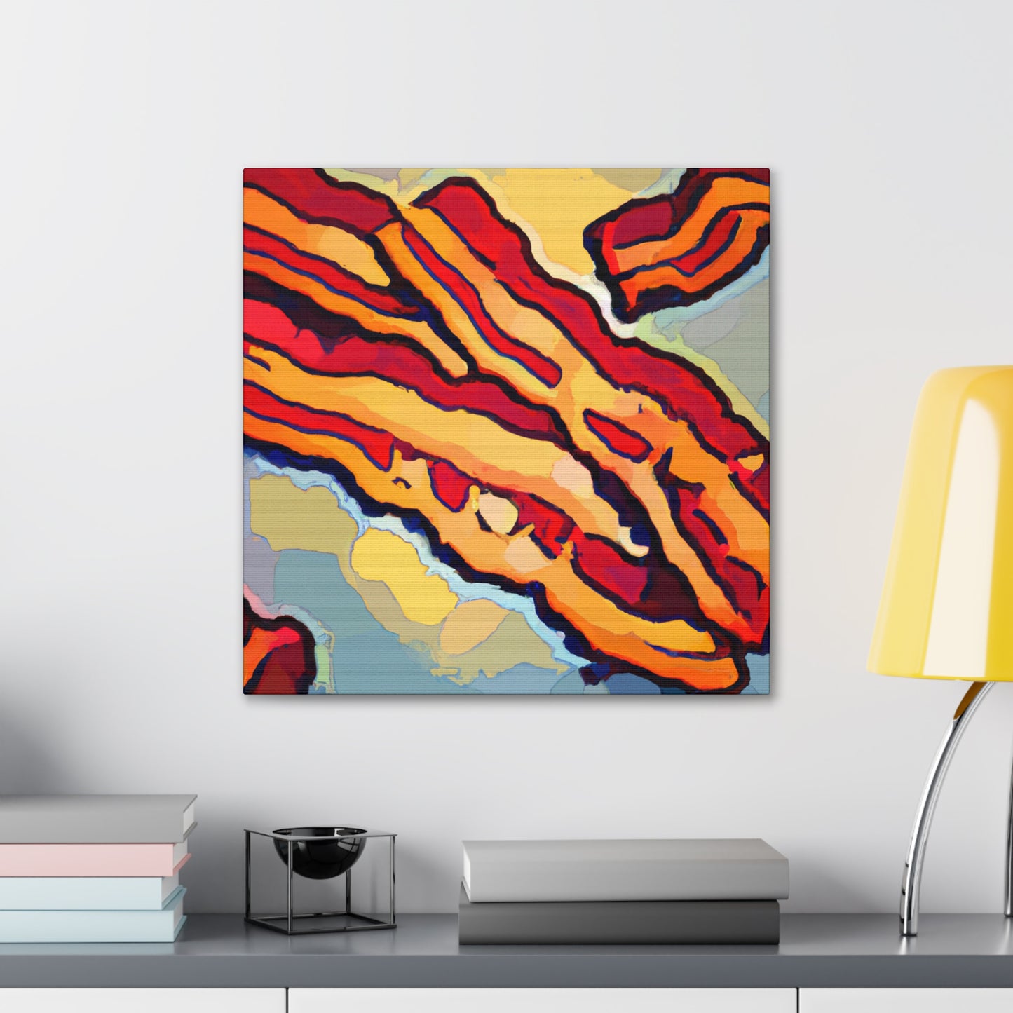 "Bacon in Pop Art" - Canvas