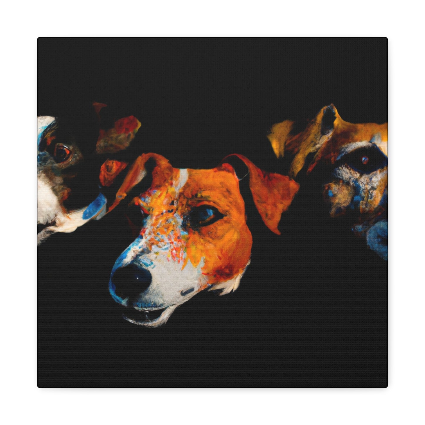 Life with Jack Russell - Canvas