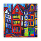 "Tudor Pop Fauvism" - Canvas