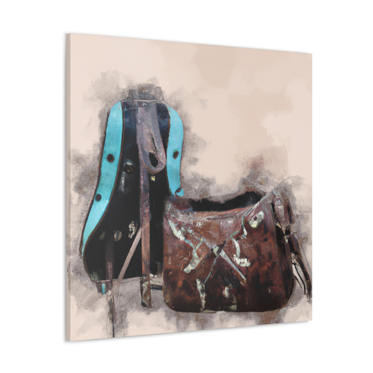 Saddle-Bag Symmetry - Canvas