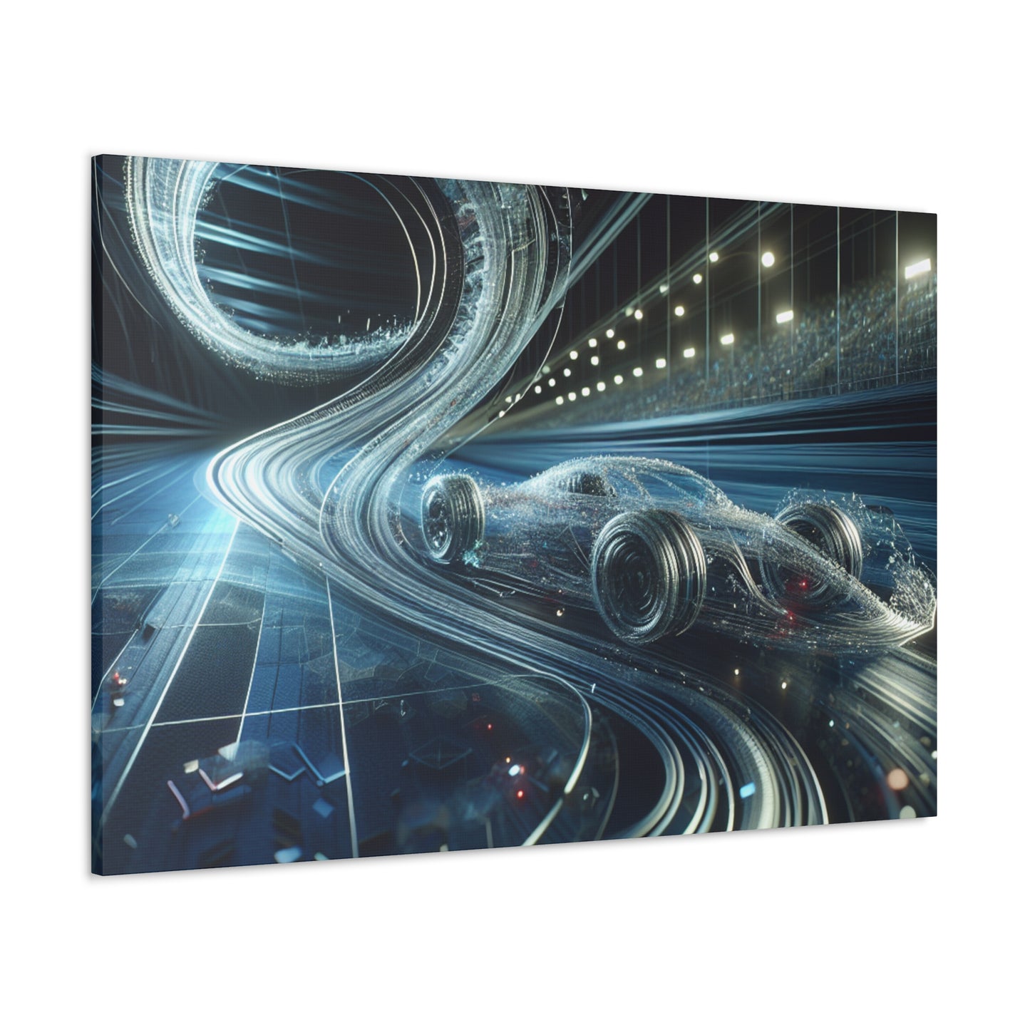 "Unbounded Speed Formations" - Canvas