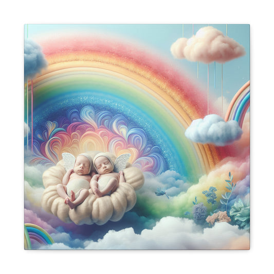 Whimsical Skies Unbound - Canvas