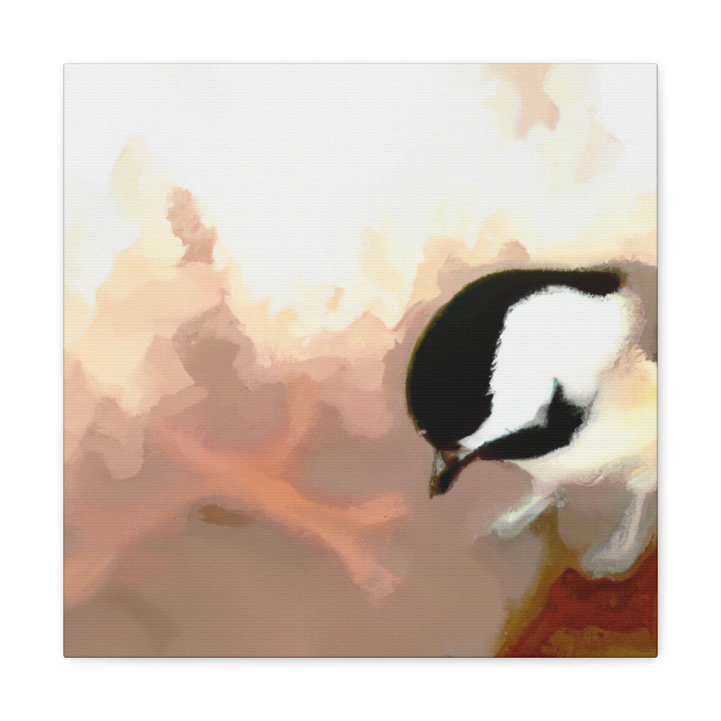 Chickadee Abstractionists - Canvas