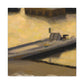 "Pontoon Boat Reflection" - Canvas