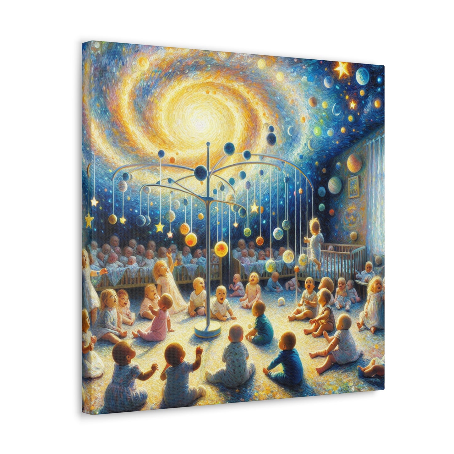 Starry Celestial Reverie - Canvas