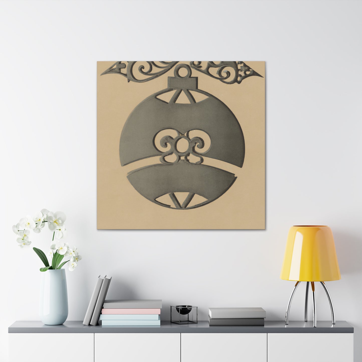 Festive Steampunk Ornament - Canvas