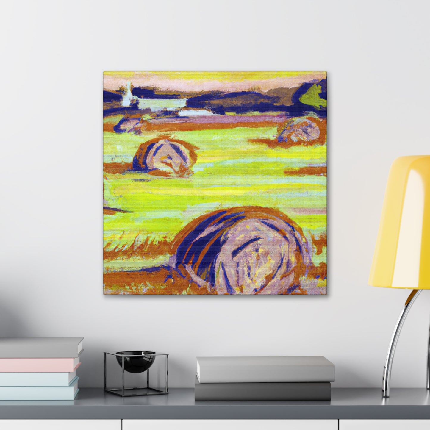 "Hay Field Reverie" - Canvas