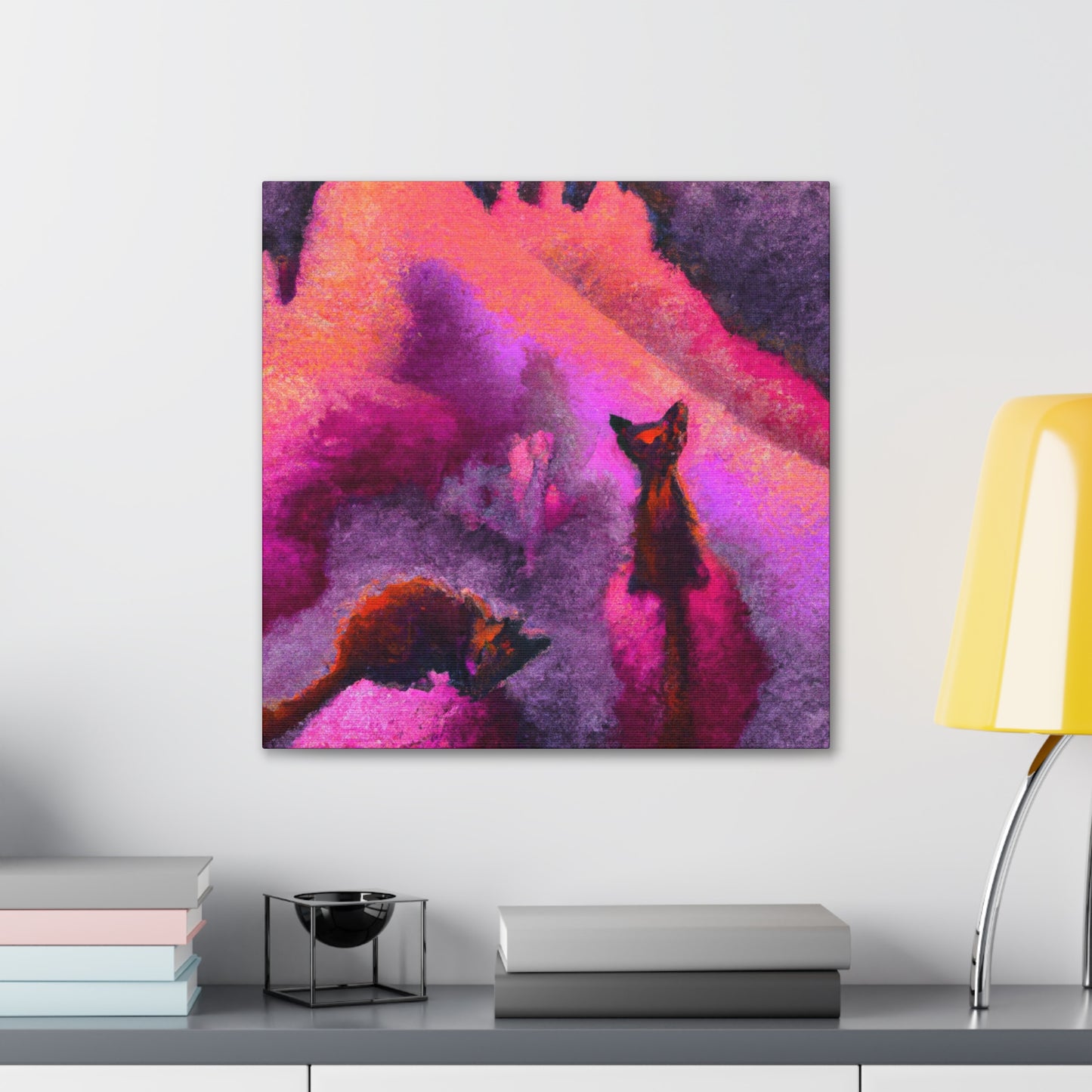 Marten in Surreal Land - Canvas